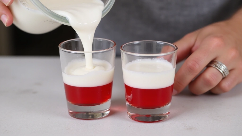 Adults Only: Red White and Blue Jello Shots – The Hit of Your 4th of July Party - Step 4: Pour White Layer