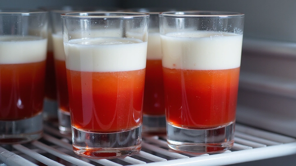Adults Only: Red White and Blue Jello Shots – The Hit of Your 4th of July Party - Step 5: Set White Layer