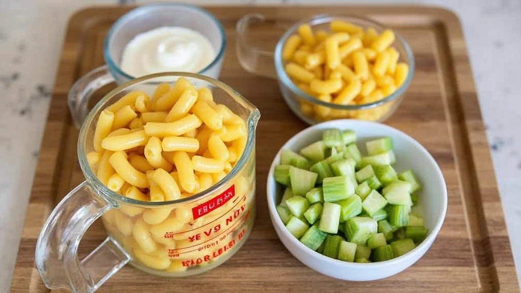 Authentic Aloha: The Creamy, Classic Hawaiian Macaroni Salad Recipe - Step 1: Prepare Ingredients