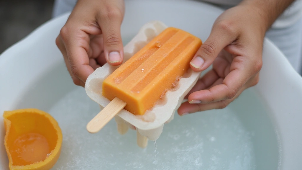 Beat the Summer Slump: Make These Healthy Strawberry Popsicles Today - Step 7: Remove from Molds