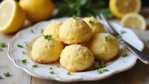 Bite-Sized Sunshine: The Zesty Lemon Cake Balls That Disappear Fast