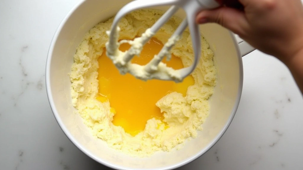 Bite-Sized Sunshine: The Zesty Lemon Cake Balls That Disappear Fast - Step 4: Add Egg and Lemon