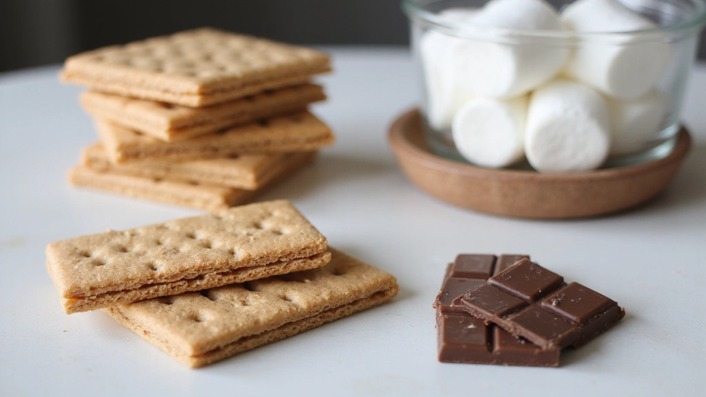 Campfire Indoors: 5-Minute Air Fryer S’mores (Dessert Magic!) - Step 1: Gather Ingredients