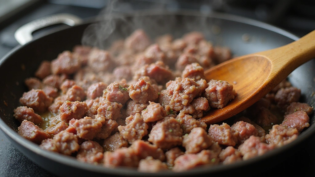 Comfort Food Classic: The Hamburger Rice Casserole That Feeds a Family of Six - Step 3: Brown the Beef