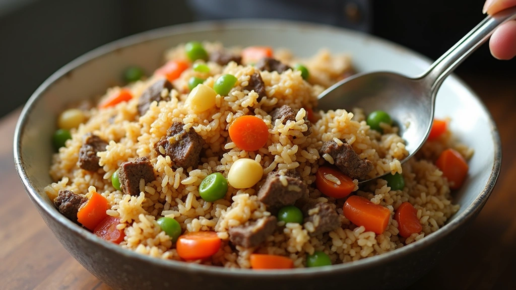 Comfort Food Classic: The Hamburger Rice Casserole That Feeds a Family of Six - Step 5: Combine Ingredients