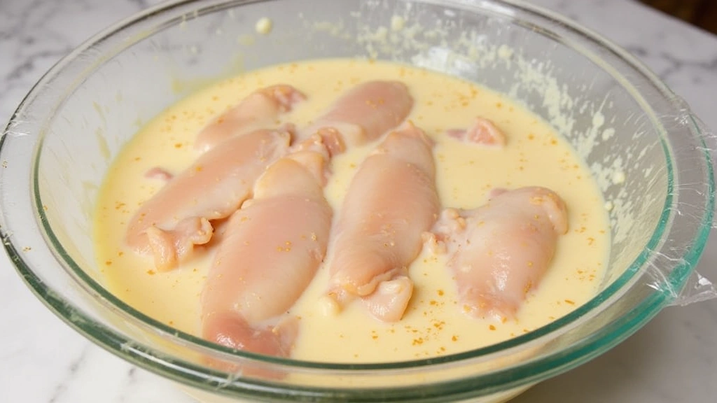 Copycat Perfection: How to Make Raising Canes Chicken Fingers at Home - Step 1: Prepare the Marinade