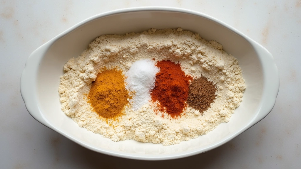 Copycat Perfection: How to Make Raising Canes Chicken Fingers at Home - Step 2: Mix the Breading