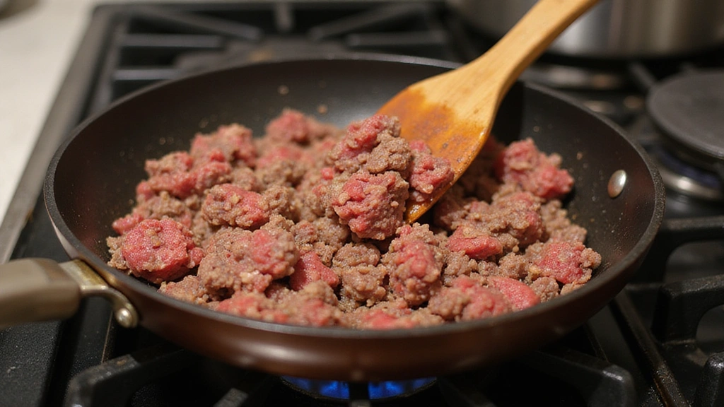 Dinner Dilemma Solved: The Easiest Walking Taco Casserole for Busy Weeknights - Step 2: Brown the Beef