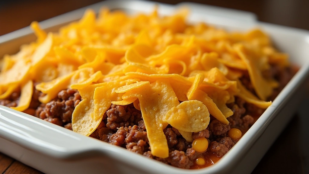 Dinner Dilemma Solved: The Easiest Walking Taco Casserole for Busy Weeknights - Step 4: Assemble the Casserole