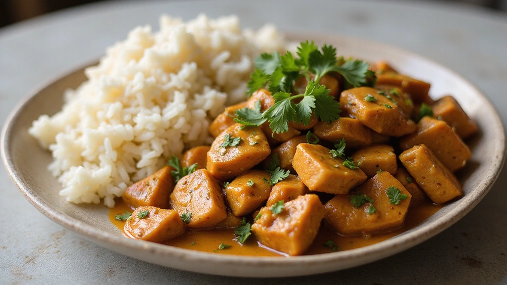 Dinner in 30: The Unexpectedly Delicious Peanut Butter Chicken Recipe - Step 8: Plate and Serve