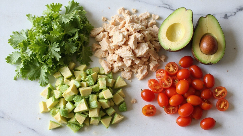 Easy Meal Prep: The Vibrant and Creamy Mexican Chicken Salad Recipe - Step 1: Prepare Ingredients