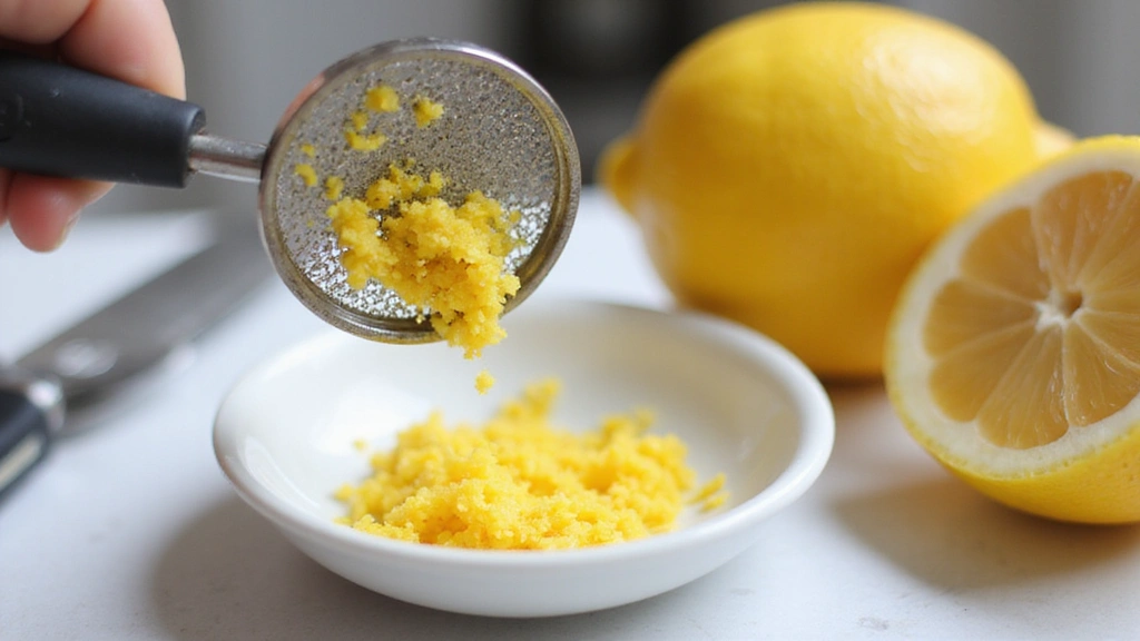 Elevate Your Fries: The Creamy, Zesty Roasted Garlic Aioli Recipe - Step 2: Zest and Juice the Lemon