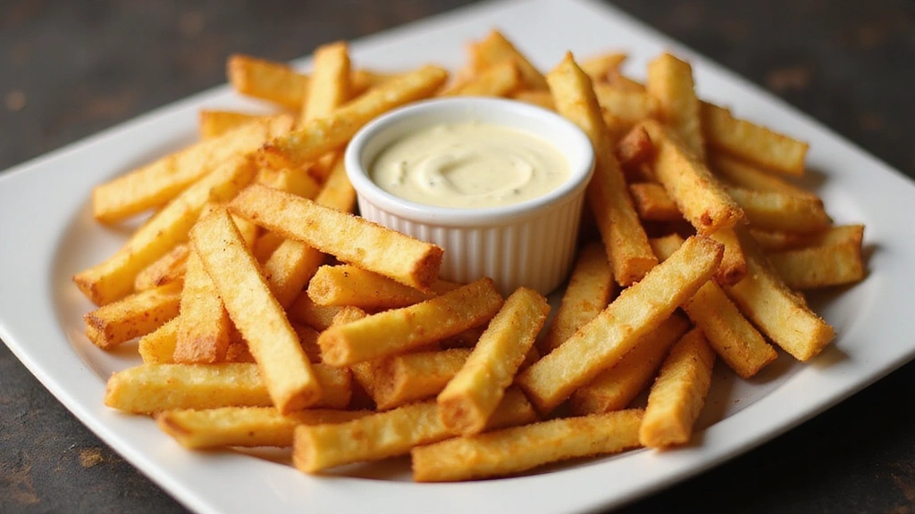 Elevate Your Fries: The Creamy, Zesty Roasted Garlic Aioli Recipe - Step 7: Serve with Fries