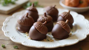 Fall Fun Treat: Adorable Hershey Kisses Acorn Treats (No-Bake)