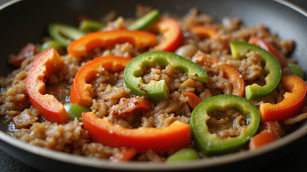 Fast Dinner Fix: How to Cook Kielbasa on the Stove Top (Done in 15) - Step 5: Add Bell Peppers