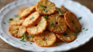 Healthy Snack SOS: Perfect, Crispy Air Fryer Apple Chips (No Added Sugar!)