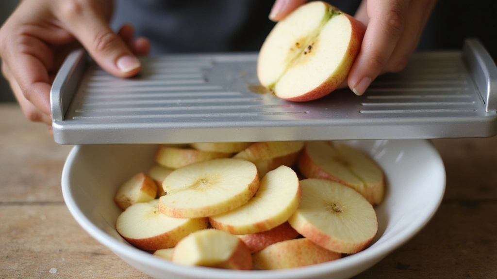 Healthy Snack SOS: Perfect, Crispy Air Fryer Apple Chips (No Added Sugar!) - Step 2: Slice the Apples
