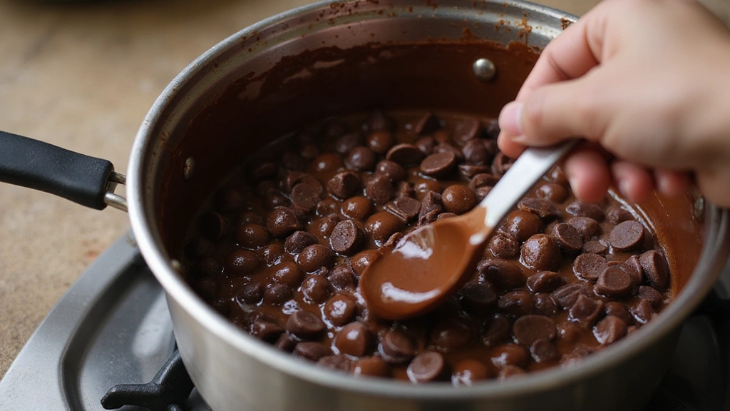 Holiday Gifting Made Easy: Gingerbread Mix Truffles (Rich and Spicy) - Step 2: Melt Chocolate