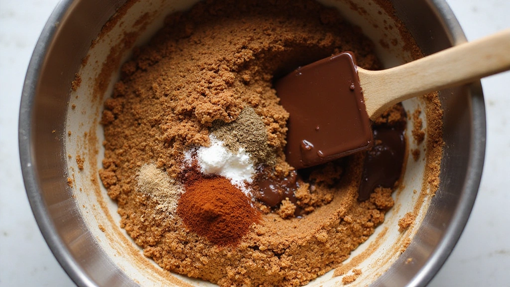 Holiday Gifting Made Easy: Gingerbread Mix Truffles (Rich and Spicy) - Step 3: Combine Ingredients