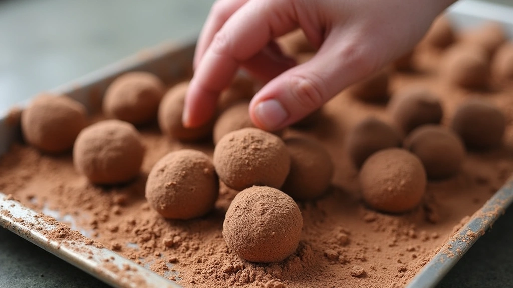 Holiday Gifting Made Easy: Gingerbread Mix Truffles (Rich and Spicy) - Step 7: Coat Truffles