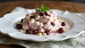 Holiday Potluck Star: Cranberry Fluff Salad (Sweet, Light, and Addictive)