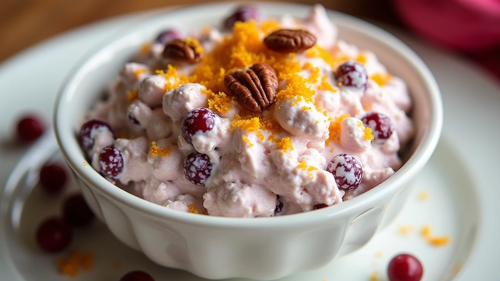 Holiday Potluck Star: Cranberry Fluff Salad (Sweet, Light, and Addictive) - Step 7: Serve the Salad