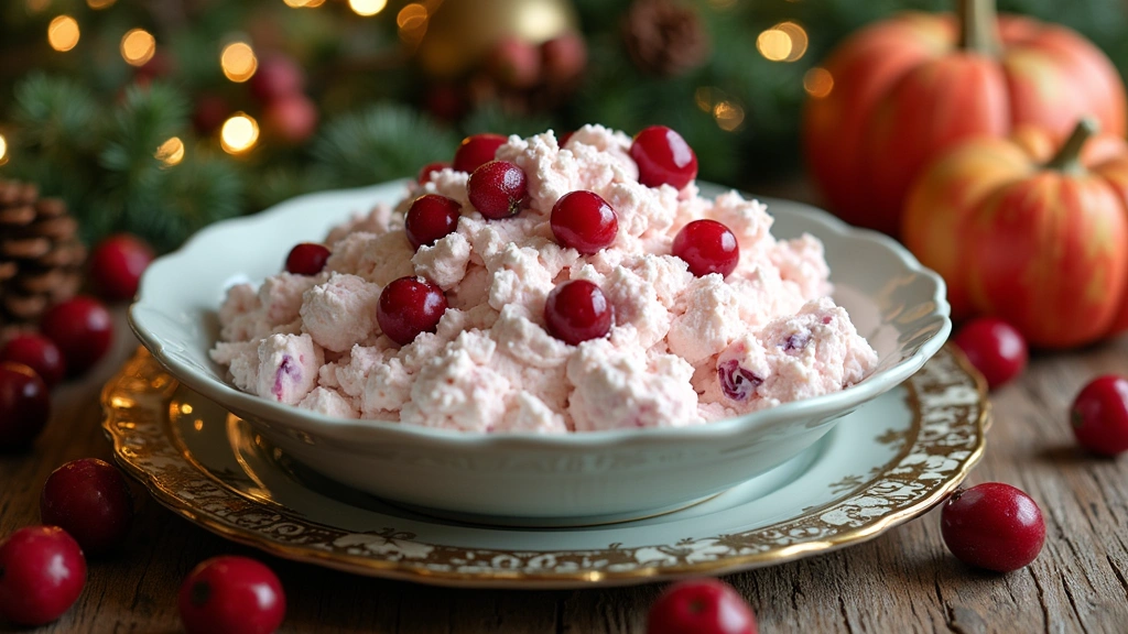Holiday Potluck Star: Cranberry Fluff Salad (Sweet, Light, and Addictive) - Step 8: Present the Dish