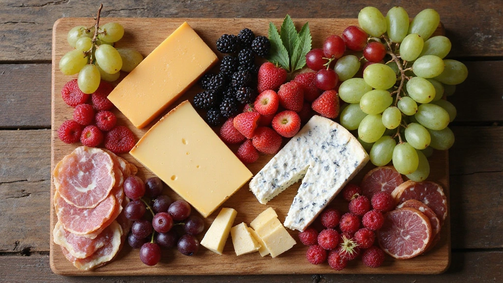Impress Your Guests: The Stunning Wreath Charcuterie Board (Holiday Centerpiece) - Step 4: Incorporate Fruits