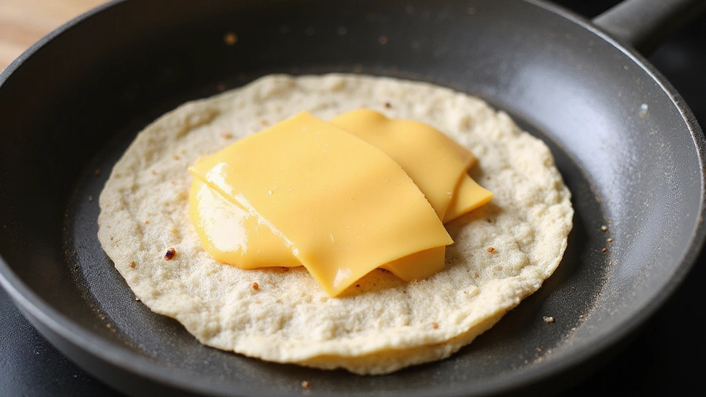 Kid-Approved Lunch in 5: Master the Easy Cheese Quesadilla Recipe - Step 3: Assemble the Quesadilla