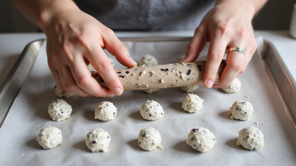 Kids' Table Masterpiece: Easy Snowman Oreo Balls for the Holidays - Step 3: Form the Balls