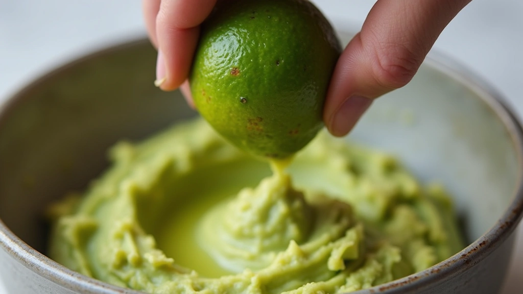 Last-Minute Guests? The 4-Ingredient Guacamole Recipe You Need on Speed Dial - Step 4: Add Lime Juice