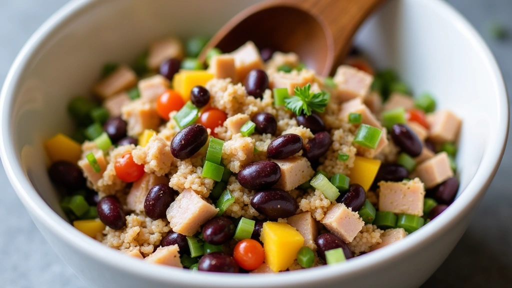 Light Lunch Idea: Flavor-Packed Mexican Tuna Salad (Not Your Grandma's Recipe) - Step 2: Mix the Base