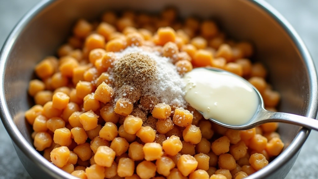 Lunchtime Lifesaver: The Best Simple Chickpea Salad Sandwich Filler - Step 4: Incorporate Seasonings