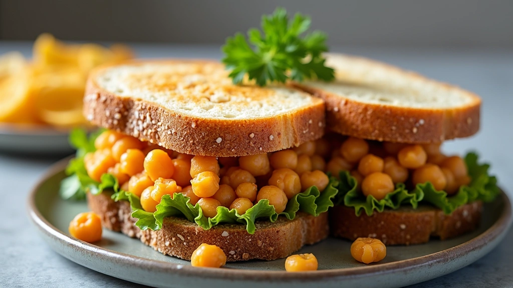 Lunchtime Lifesaver: The Best Simple Chickpea Salad Sandwich Filler - Step 8: Serve and Enjoy