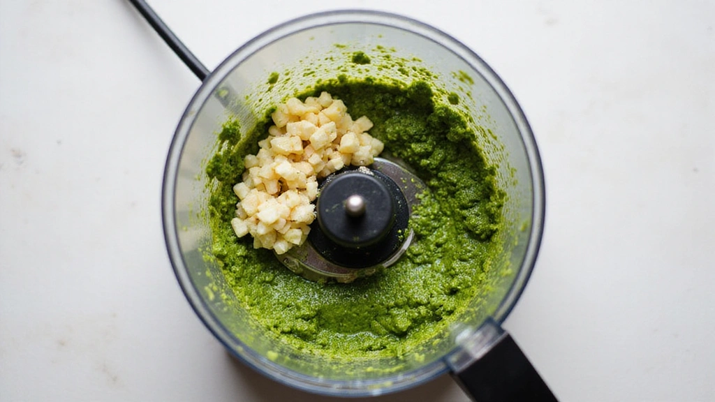 Next-Level Sandwiches: The Fresh & Flavorful Homemade Pesto Mayo Recipe - Step 1: Prepare Pesto Mayo