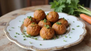 No-Bake Bliss: Rich, Moist Carrot Cake Balls (The Ultimate Dessert Shortcut)