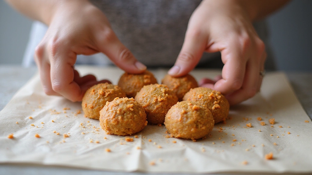 No-Bake Bliss: Rich, Moist Carrot Cake Balls (The Ultimate Dessert Shortcut) - Step 6: Roll into Balls
