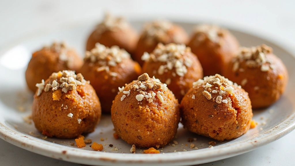 No-Bake Bliss: Rich, Moist Carrot Cake Balls (The Ultimate Dessert Shortcut) - Step 8: Serve and Enjoy