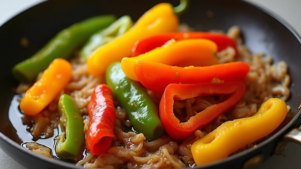 One-Pan Dinner Win: Smoked Sausage with Peppers and Onions (Minimal Cleanup) - Step 5: Add the Bell Peppers