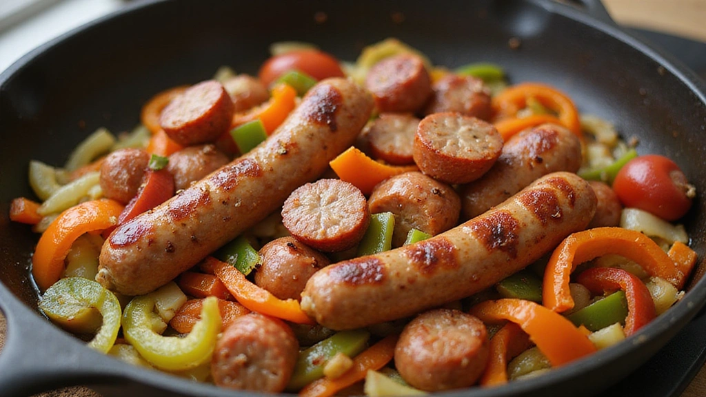 One-Pan Dinner Win: Smoked Sausage with Peppers and Onions (Minimal Cleanup) - Step 7: Combine and Heat Through