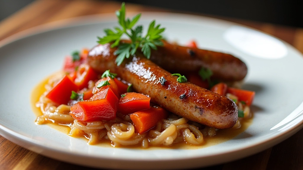 One-Pan Dinner Win: Smoked Sausage with Peppers and Onions (Minimal Cleanup)