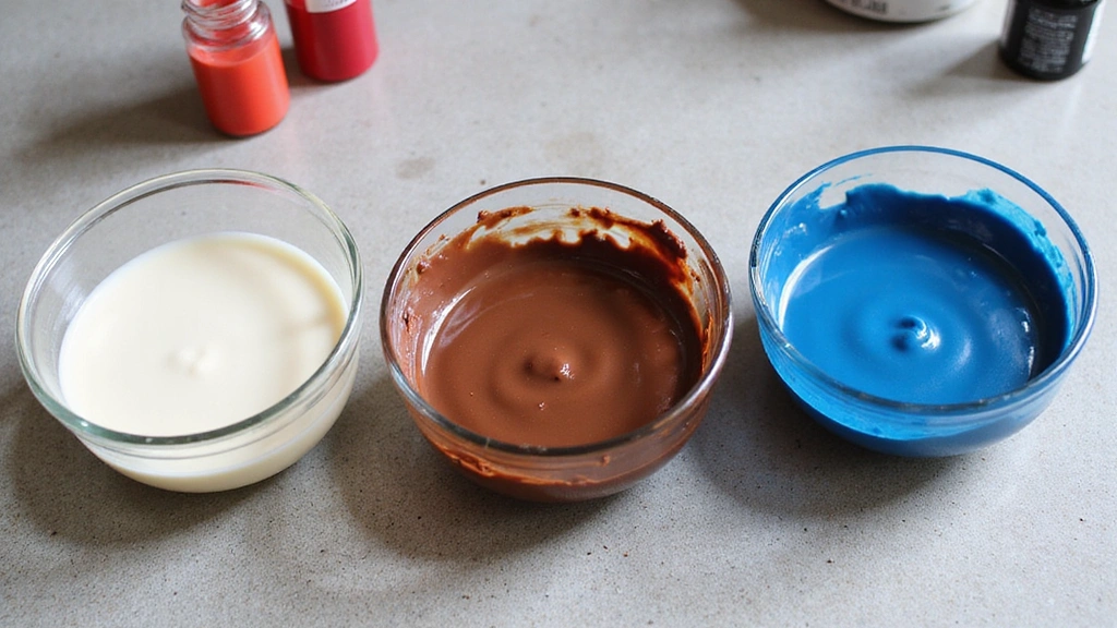 Patriotic Snack Hack: Fun and Fast 4th of July Oreos (Kids Love Them!) - Step 2: Color Chocolate