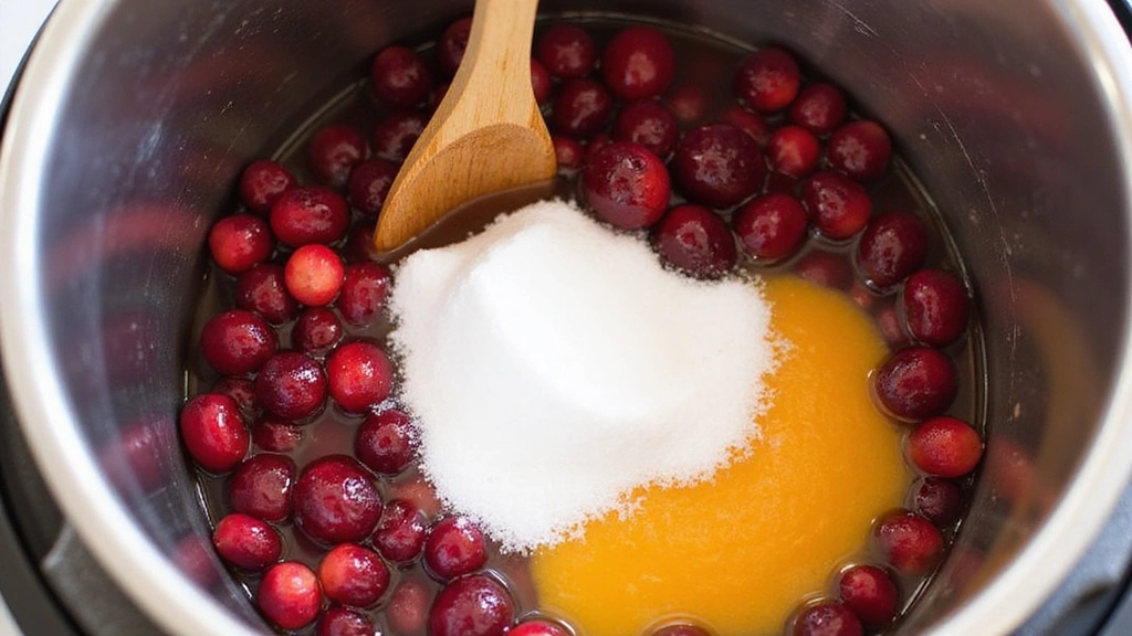 Skip the Can: 5-Minute Instant Pot Cranberry Sauce (Fresh Flavor, Zero Stress) - Step 3: Combine Ingredients