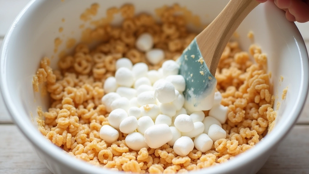 Springtime Fun: Adorable Rice Krispies Egg Nests (Perfect for Easter) - Step 4: Combine with Rice Krispies