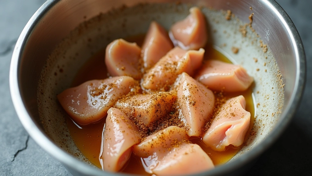 Taco Tuesday Transformation: Simple Air Fryer Chicken Fajitas (Tender & Juicy) - Step 3: Marinate Chicken