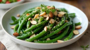The Classic Side Dish: Perfect Green Beans with Almonds (Ready in 10 Minutes)