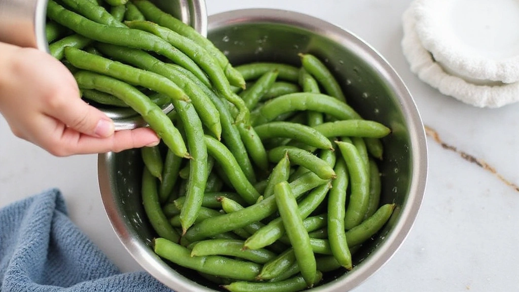 The Classic Side Dish: Perfect Green Beans with Almonds (Ready in 10 Minutes) - Step 4: Drain and Dry Beans
