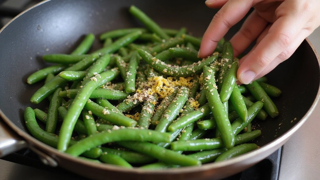 The Classic Side Dish: Perfect Green Beans with Almonds (Ready in 10 Minutes) - Step 6: Season the Beans