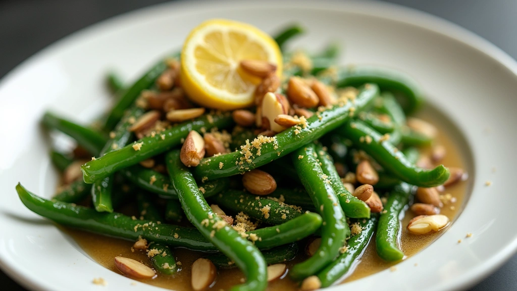 The Classic Side Dish: Perfect Green Beans with Almonds (Ready in 10 Minutes) - Step 8: Serve and Enjoy