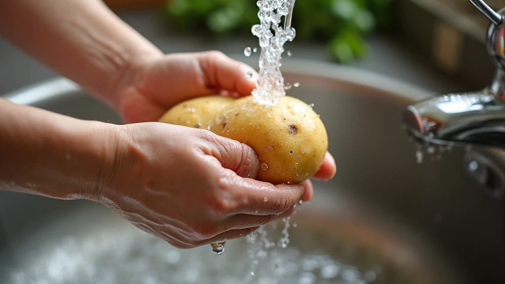 The Perfect Side: How to Make Fluffy, Crispy Oven Baked Potatoes Every Time - Step 2: Prepare Potatoes